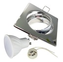 HALOGEN LIGHT SET strojček Chrome + CCD GU10 7W