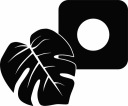 NÁLEPKA pod kontaktnú zásuvku SPÍNAČ LEAF do obývačky