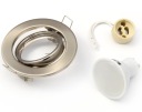 SET držiak LED halogénovej žiarovky + GU10 5W