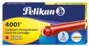PELIKAN NÁPLNE DLHÝCH PERO 5 KS. ČERVENÁ