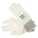 NYLONOVÉ/PU RUKAVICE BIELE 10 PALCOVÉ YATO
