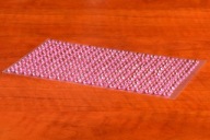 SVETLORUŽOVÉ SAMOLEPIACE KRYŠTÁLY 6mm 117sz 130