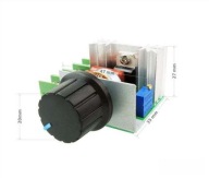 REGULÁTOR VÝKONU OHRIEVAČA RÝCHLOSŤ, TEPLOTA, NAPÄTIE 2000W 230V E009