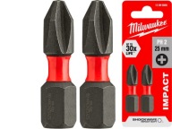 MILWAUKEE SHOCKWAVE BIT PH2 25mm 2ks.