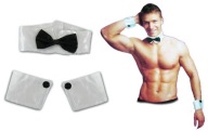 Stripovacie manžety Playboy + súprava striptérov