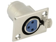 XLR konektor mikrofónu pre kryt canon 3p FV (0993)