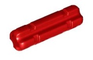 LEGO TECHNIC ČERVENÁ AXLE 32062 - 10 KS