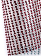 SAMOLEPIACE KRYŠTÁLY ČERVENÉ 3mm TRYSKY