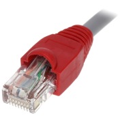 GUMOVÝ KRYT PRE RJ RJ45 LAN ZÁSTRČKU, ČERVENÁ, 10 ks