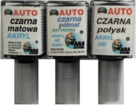 Opravný lak MATNÝ ČIERNY POLOLESKLÝ ARA 10 ML