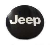 Náhradný odznak JEEP 60 mm čierny