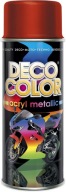 DECO COLOR RED METALICKÝ AKRYL SPREJ 400ml