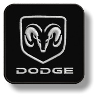 DODGE Thermo Patch Vyšívaná nažehľovačka