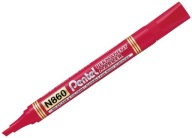 PENTEL N860 PERMANENTNÝ ZNAČOVAČ HRANA ČERVENÝ