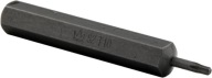 BIT TORX T10 x 75MM S2 10MM HEX.