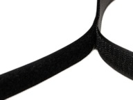 ČIERNA PÁSKA NA VELCRO, ŠÍRKA 2cm, VEĽMI PEVNÁ SET 1m