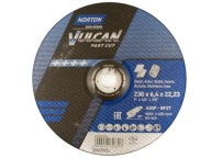 NORTON OCELOVÝ BRÚSNY KOTÚČ 230x6,4 VULCAN
