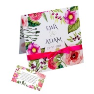 Svadobné oznámenia ZSK3 Flowers + príloha ZDARMA