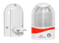 LED NOČNÁ LAMPA KONTAKTNÝ SÚMRAK SNÍMAČ 1W