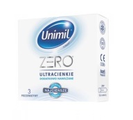 Unimil Zero latexové kondómy 3 kusy