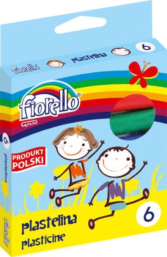 Fiorello plastelína 6 farieb