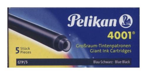 Dlhé atramentové kazety Pelikan 4001 tmavomodrá 5