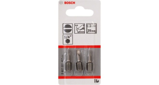 BIT PLOCHÝ SKRUTKOVAČ 0,8x5,5 25 mm BOSCH