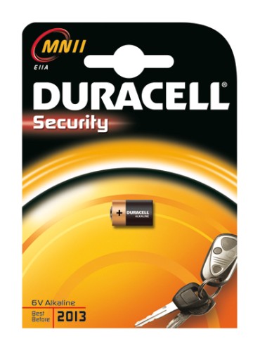 Duracell alkalická batéria MN11 A11 E11A 6V 1 ks.