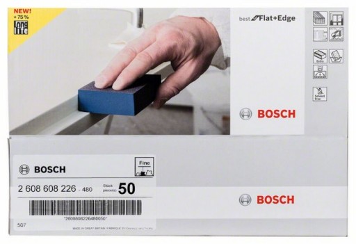 BOSCH brúsna hubka 1 ks S471 Jemná