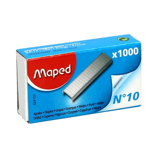 MAPOVANÉ ZOŠÍVAČKY ČÍSLO 10 1000 KS