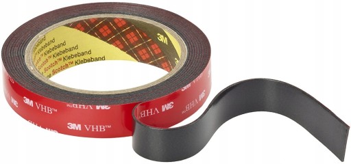 12mm/3m 3M VHB RP45F SILNÁ OBOJSTRANNÁ PÁSKA