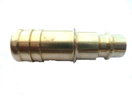 ZÁTKA POTRUBIA 9 RÝCHLOKONEKTOROV 7,2 PRE HADICE 9mm MOSADZ.