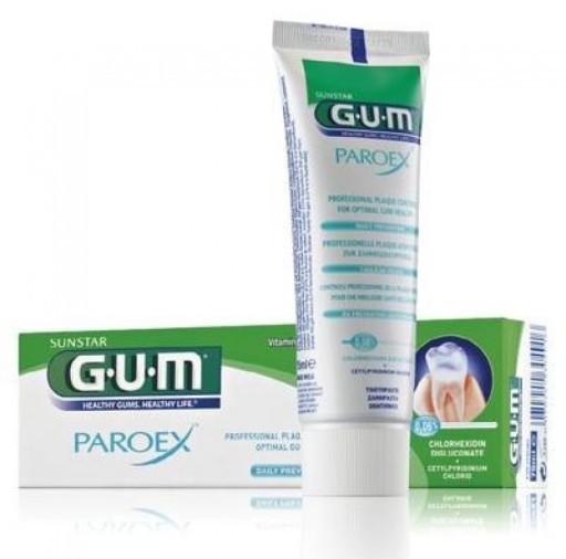 GUM Paroex Soothing Gums Fluoride zubná pasta