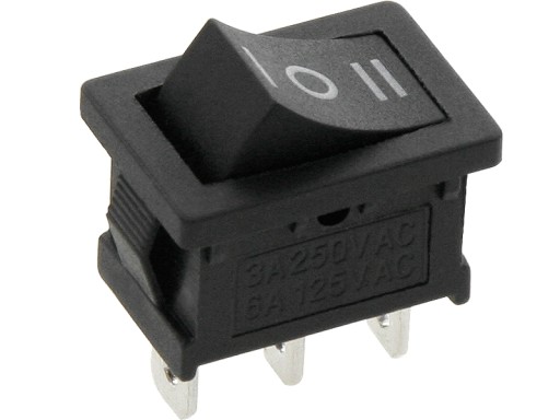 3-polohový kolískový prepínač MK1012C