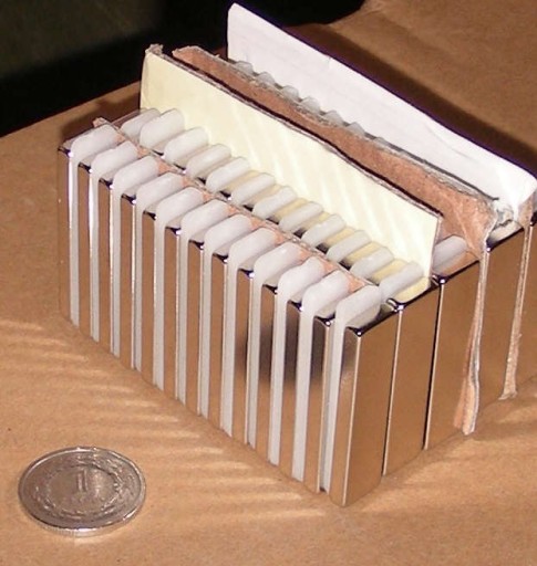 Neodymový tanierový magnet 40x10x4 Neodymové magnety