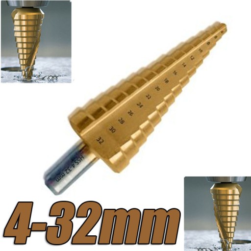 HSS TYTAN STEP KUŽELOVÝ VRTÁK 4-32mm