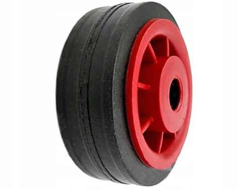 fi 80mm KOLESÁ KOLIESKA GUMOVÉ PLASTOVÉ -1TX