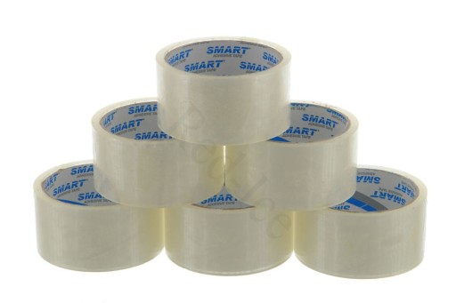 BALiaca PÁSKA 48mm/50y LEPIDLÁ 6KS ČIRÁ SMART