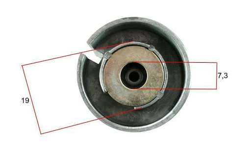 Škrtiaca klapka karburátora Jawa 350 TS 638 639 640 TWIN