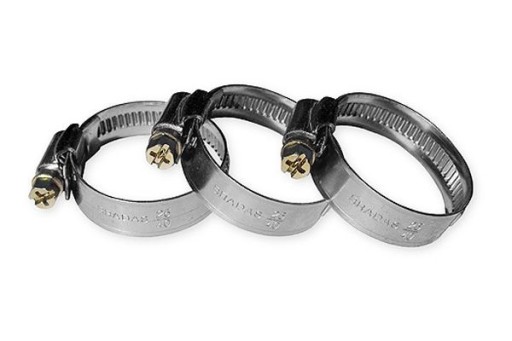 NASTAVITEĽNÉ SVORKY na NEREZOVÉ NEREZové potrubie 25mm - 40mm SVORKY 10 ks