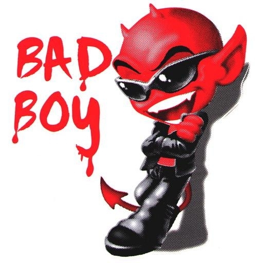 NÁLEPKA NA AUTO TETOVANIE DEVIL BAD BOY