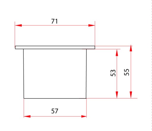 LED fasádne svietidlo schodiskové svietidlo SK-03 IP54