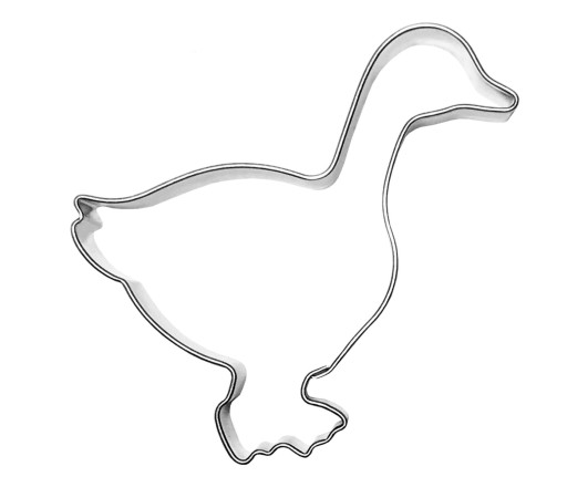 Formička HUSA 6,4 cm - vykrajovačka na hus, hus, husi