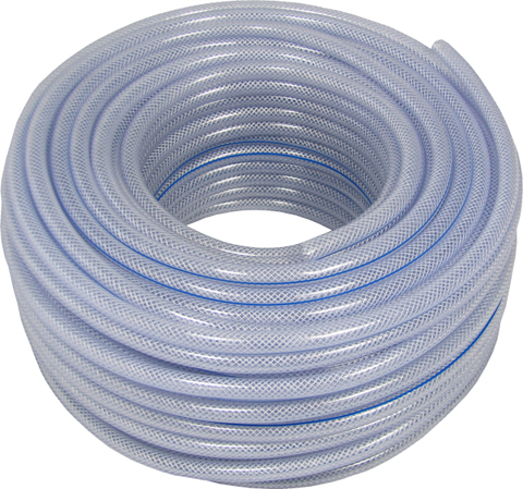 Technická hadica, rovný vystužený PVC kábel, Fi 10 mm, 20 bar