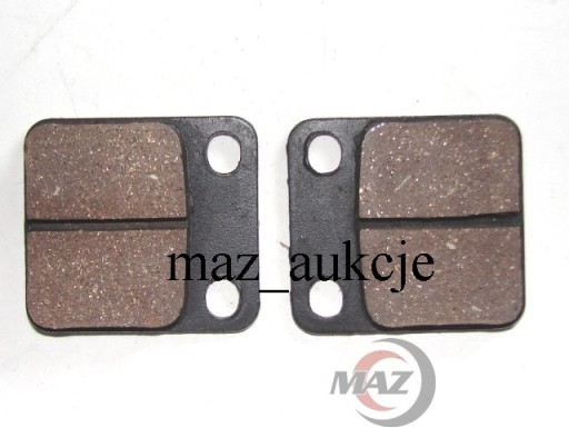 Zadné brzdové platničky Bashan Eagle