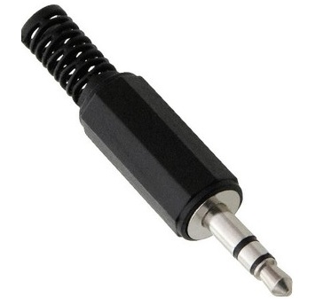 Malý stereo konektor JACK 3.5, plastový, 10 ks (2656)