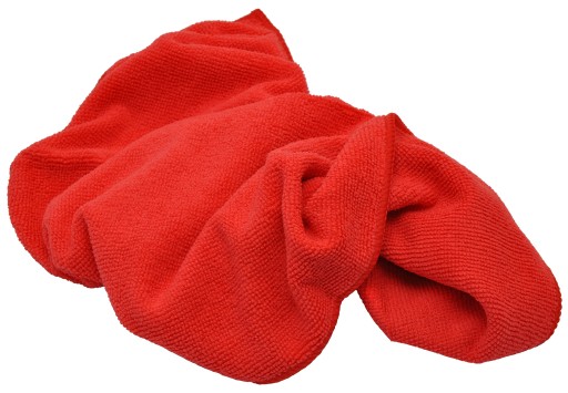 ČERVENÉ MIKROVLÁKNO DEVIL 40x40cm Červené 260g/m2.