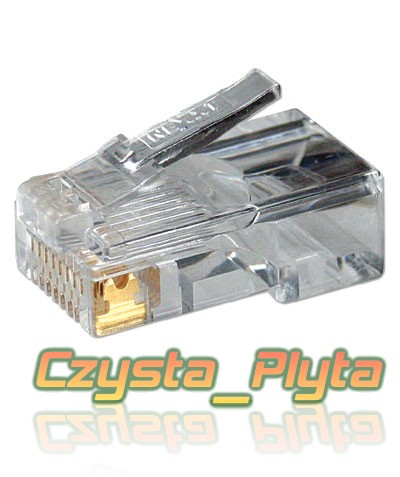 Sieťová zástrčka RJ45 (8P8C) - 20 ks