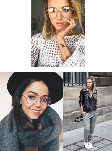 Dámske pánske zlaté letecké okuliare aviator
