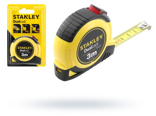 Zvinovacia páska meria 3m x 13mm STANLEY DUAL LOCK STHT368